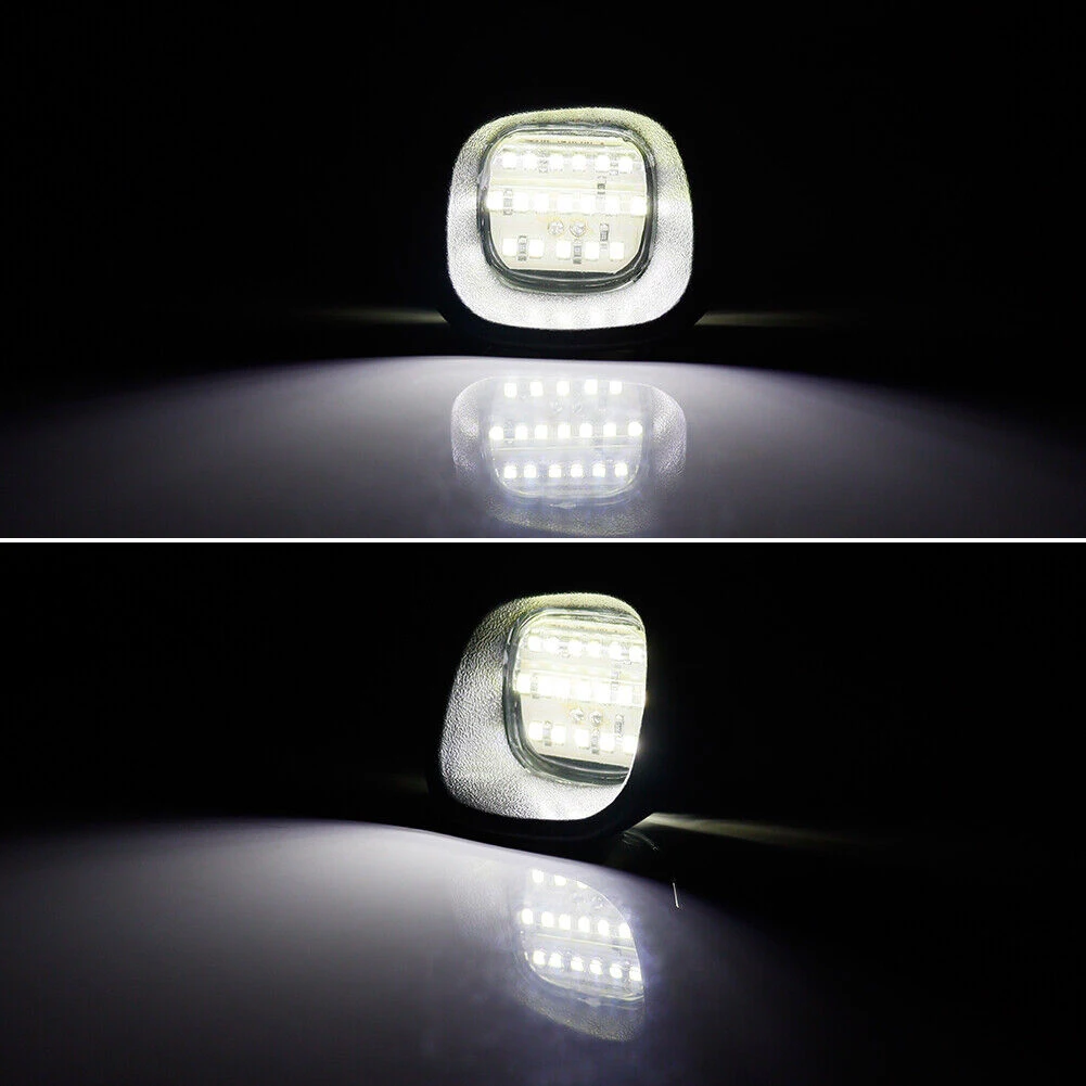 

2PCS Car Accessiories LED License Plate Lights For Chevrolet Blazer 1998-2005 S10 Pickup 1998-2004 Sonoma Car Accessiories