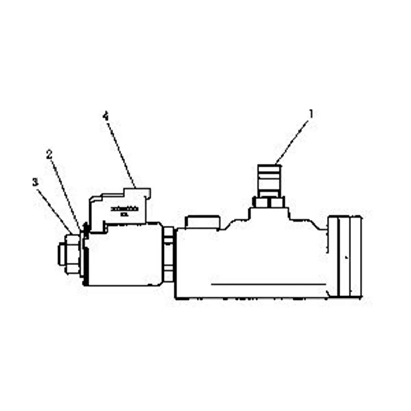 2443114 244-3114 Электромагнитный клапан отключения гидравлического картриджа для