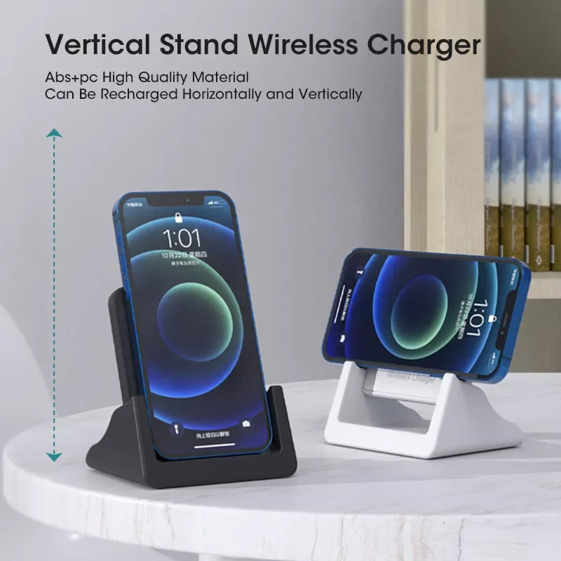 

15 Qi Wireless Charger Stand For iPhone 13 12 11 Pro X XS Max XR 8 Samsung S21 S20 S10 Fast Charging Dock Station Phone Holder