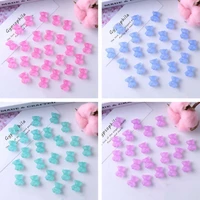 brand new acrylic frosted clear bear loose beads diy jewelry bracelet necklace accessories 16mm 2 pieces
