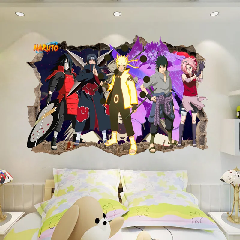 

Japanese animation wall sticker waterproof sticker sticker bedroom poster living room home decoration painting