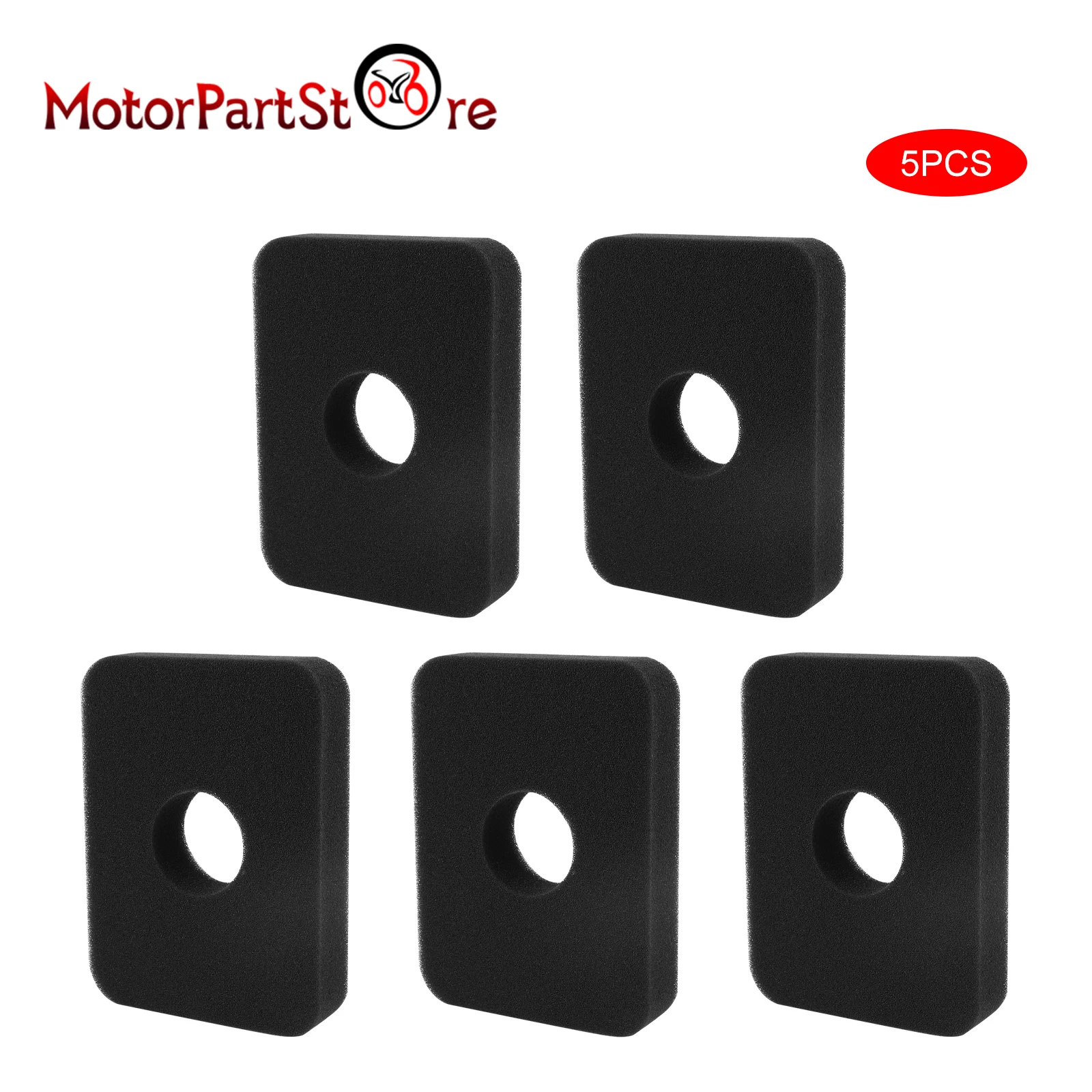 Губка воздушного фильтра для генератора Honda GX120 GX160 GX200 WA20 WB20 WB30 17211-ZE1-000 17211-ZE8-000, 5 шт.