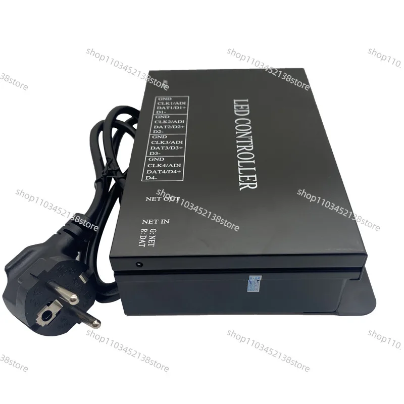 Фото DMX512 H802RA Контроллер программирования симфонии Сценический свет Четырехпортовое управление сигнала управления Протокол Art-Net №1