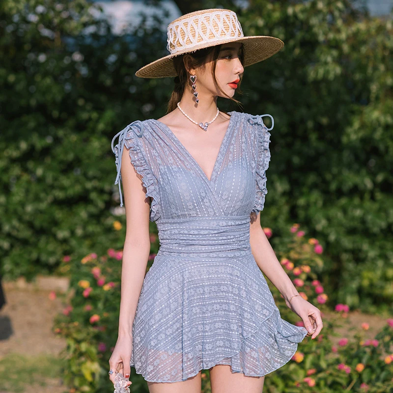 

Купальник цельный женский купальник для ванной 2022 женский черный купальник на косточках с открытой спиной сексуальный кружевной купальный...