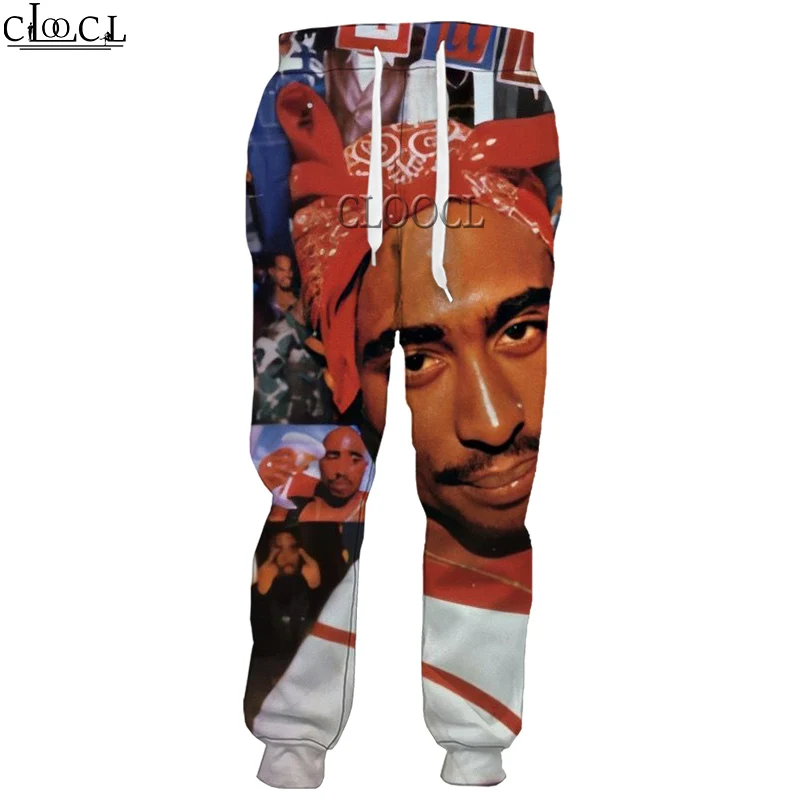

HX 2021 New Hip Hop Rapper Amaru Shakur 2pac Tupac 3D Print Men Women Fashion Pants Unisex Casual Harajuku Sweatpants Trousers