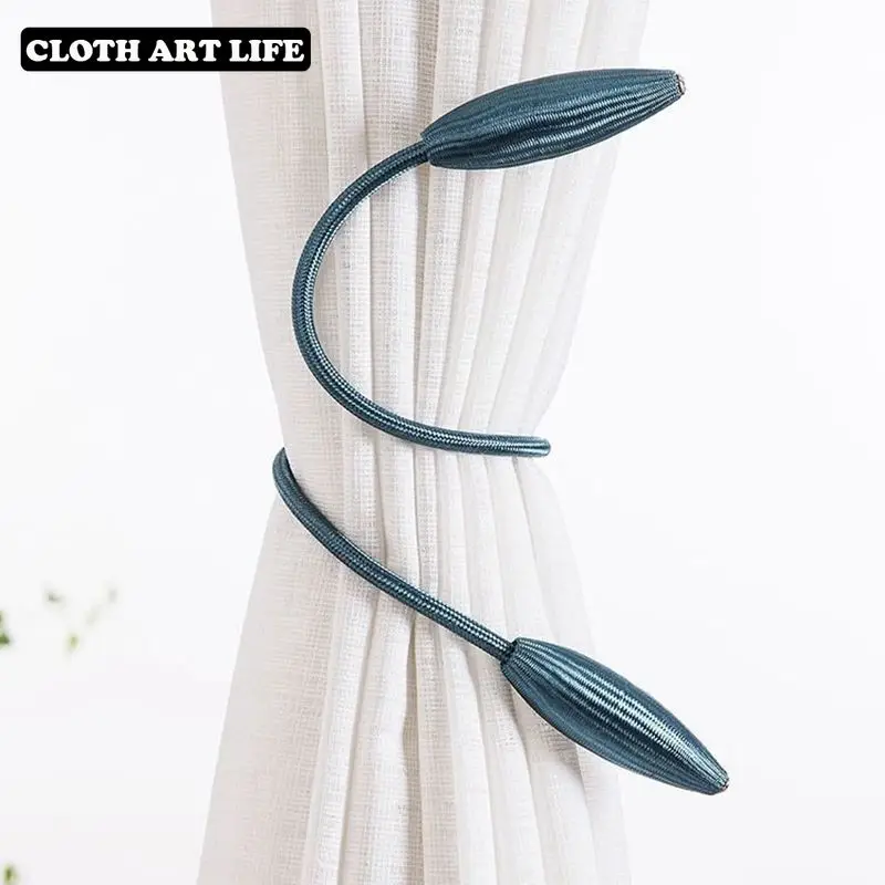 

1PC Curtain Tieback Metal Holder Hook Buckle Clip High Quality Curtain Holdbacks Pretty and Fashion Decorative Home Accessories