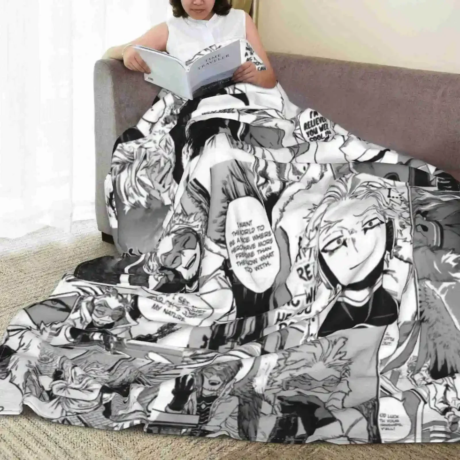 Фланелевое одеяло Just Hawks