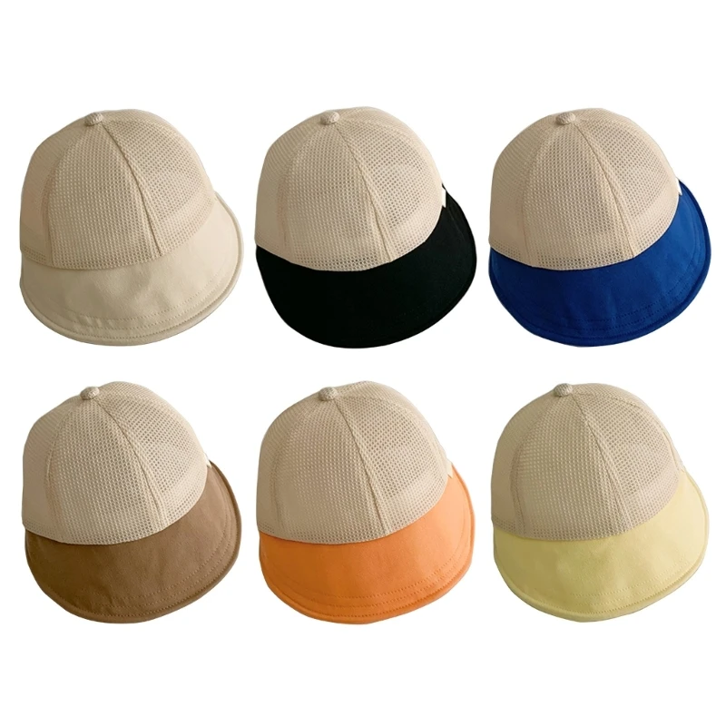 

Breathable Mesh Baseball Cap for 2-6Yrs Baby Boys Girls Summer Peaked Visors Hat