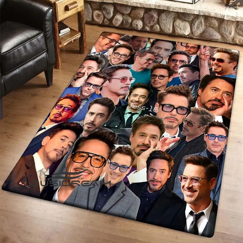 

Robert John Downey Jr., American Actor, Non Slip Carpet, Bathroom Floor Mat, Living Room, Bedroom, Play Area, Large Carpet