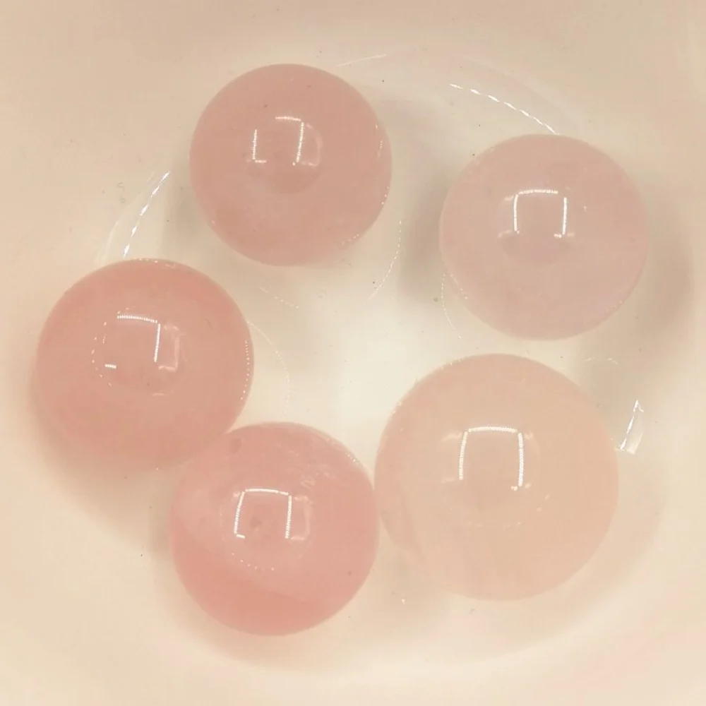 Натуральный розовый хрустальный шар Gemston Reiki восстанавливающие розовые