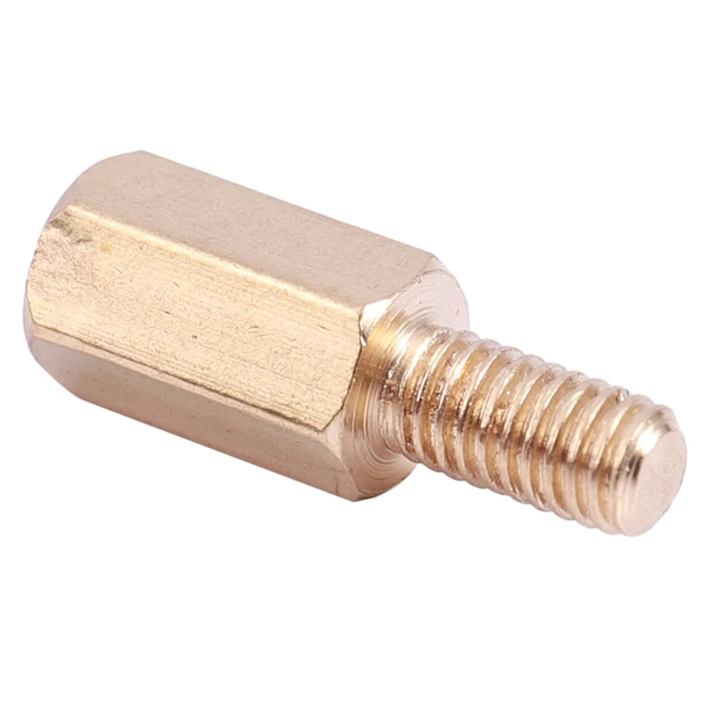 100 Pcs M3 Male Female Brass Hex Stand-off PCB Spacer Pillar 8mm images - 6