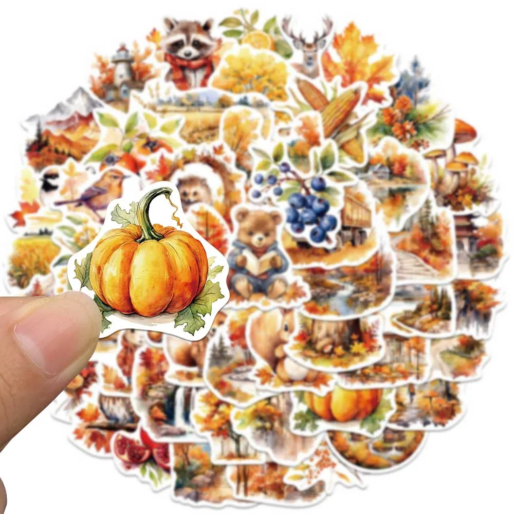 Водонепроницаемые наклейки для ноутбука 50 шт