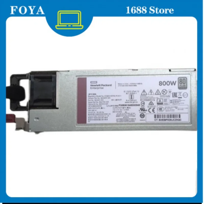Импульсный источник питания для HP G10 800 Вт, телефон 865409-b21 866730-001 865412-001 101-100% протестирован, быстрая доставка