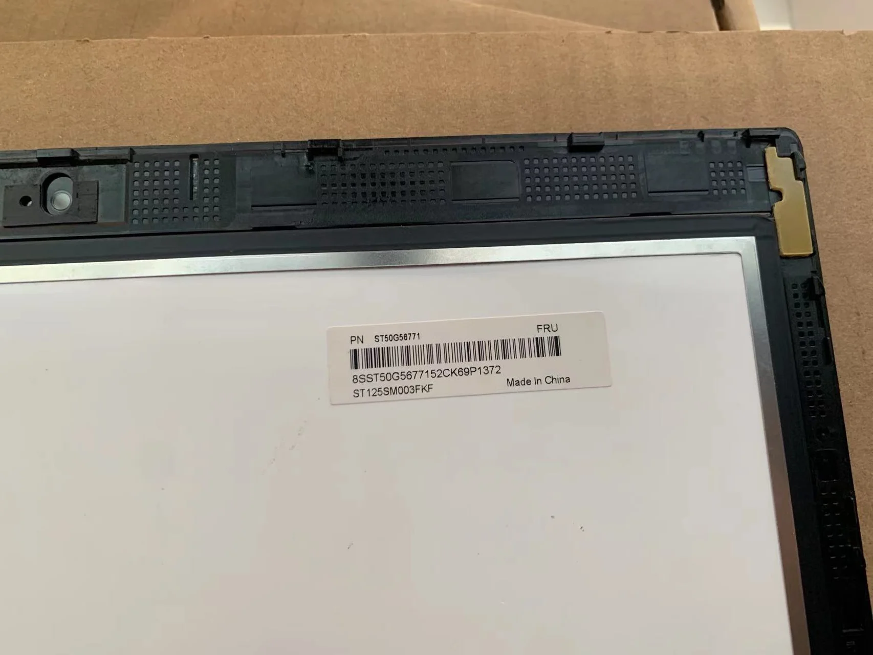 Оригинальный сенсорный ЖК-экран в сборе для Lenovo Thinkpad Yoga 260 HD 1366X768 LP125WH2 SPT1