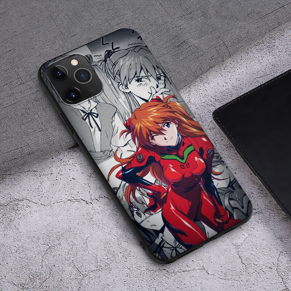 Фото Мягкий чехол SA14 Anime E-Evangelions EVA для Samsung Galaxy A15 S10E S9 S8 S7 Note 20, 10 9 8 Plus Lite №4
