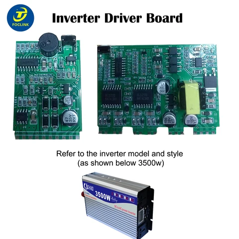 Аксессуары для инвертора 3500 Вт, 12-72 В постоянного тока в 110 В переменного тока, 220 В, плата драйвера инвертора, модуль питания, трансформатор ядра привода