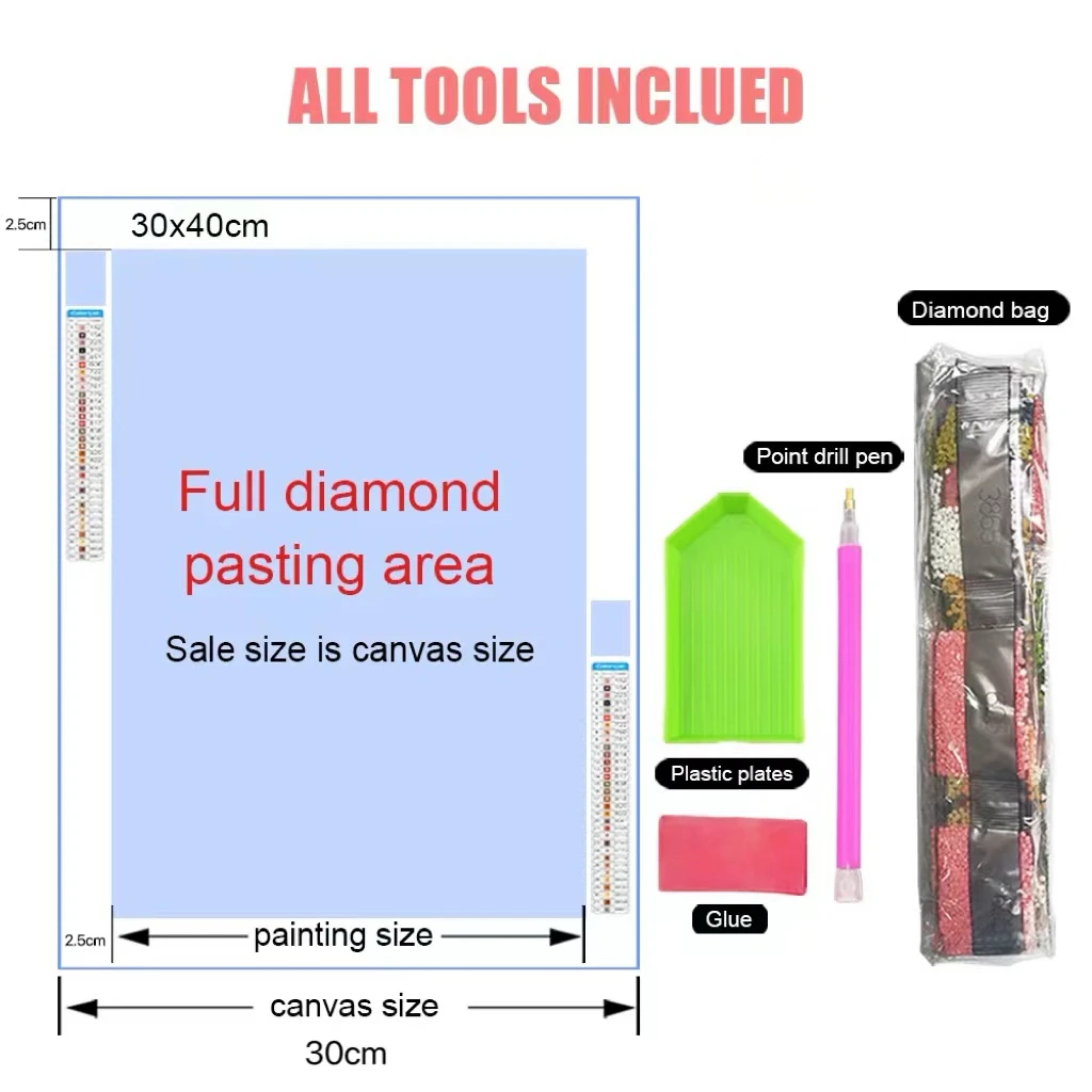 Набор для алмазной вышивки Динь-Белл