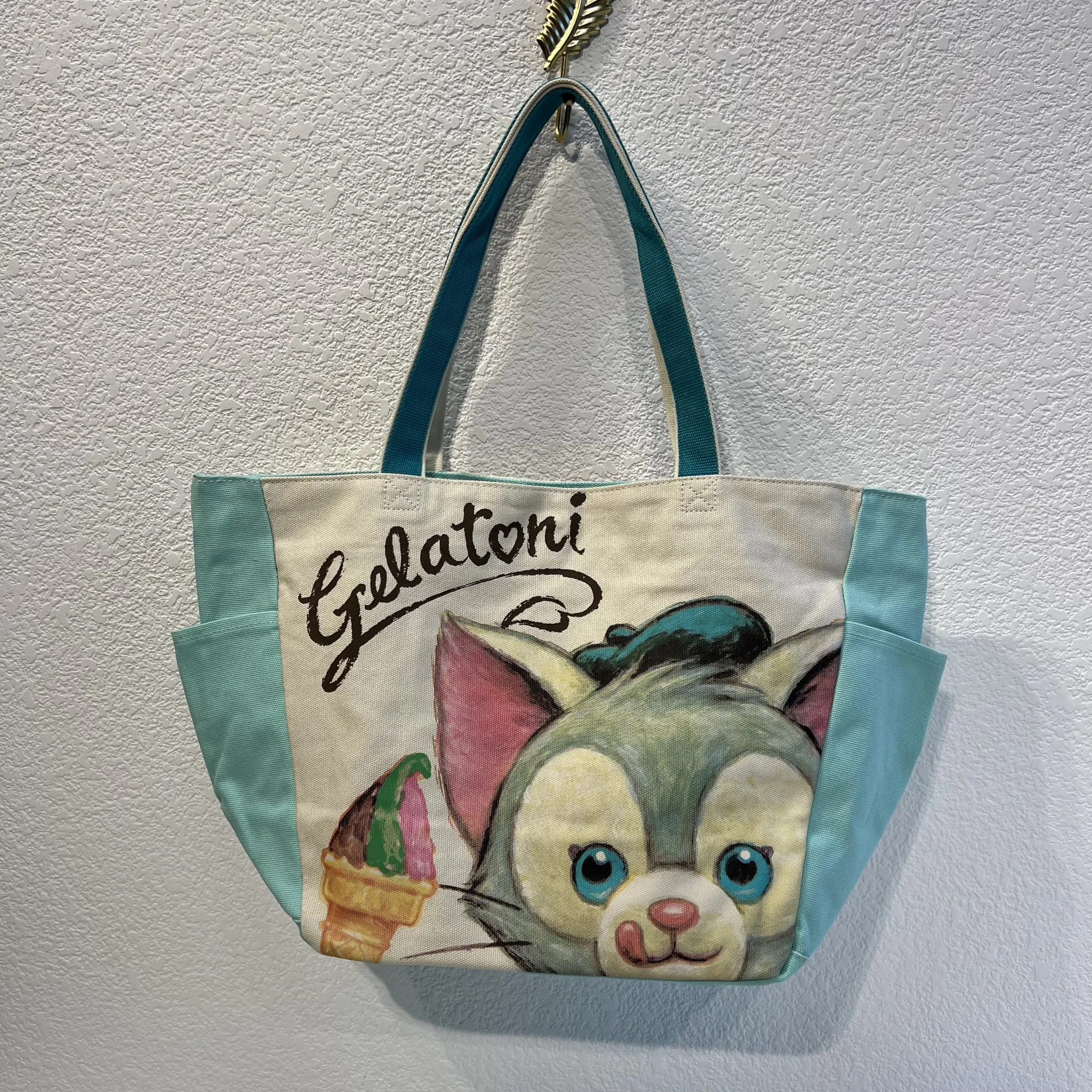 Токио Дисней Высококачественная сумка Duffy Bear StellaLou Canvas большая вместительная для