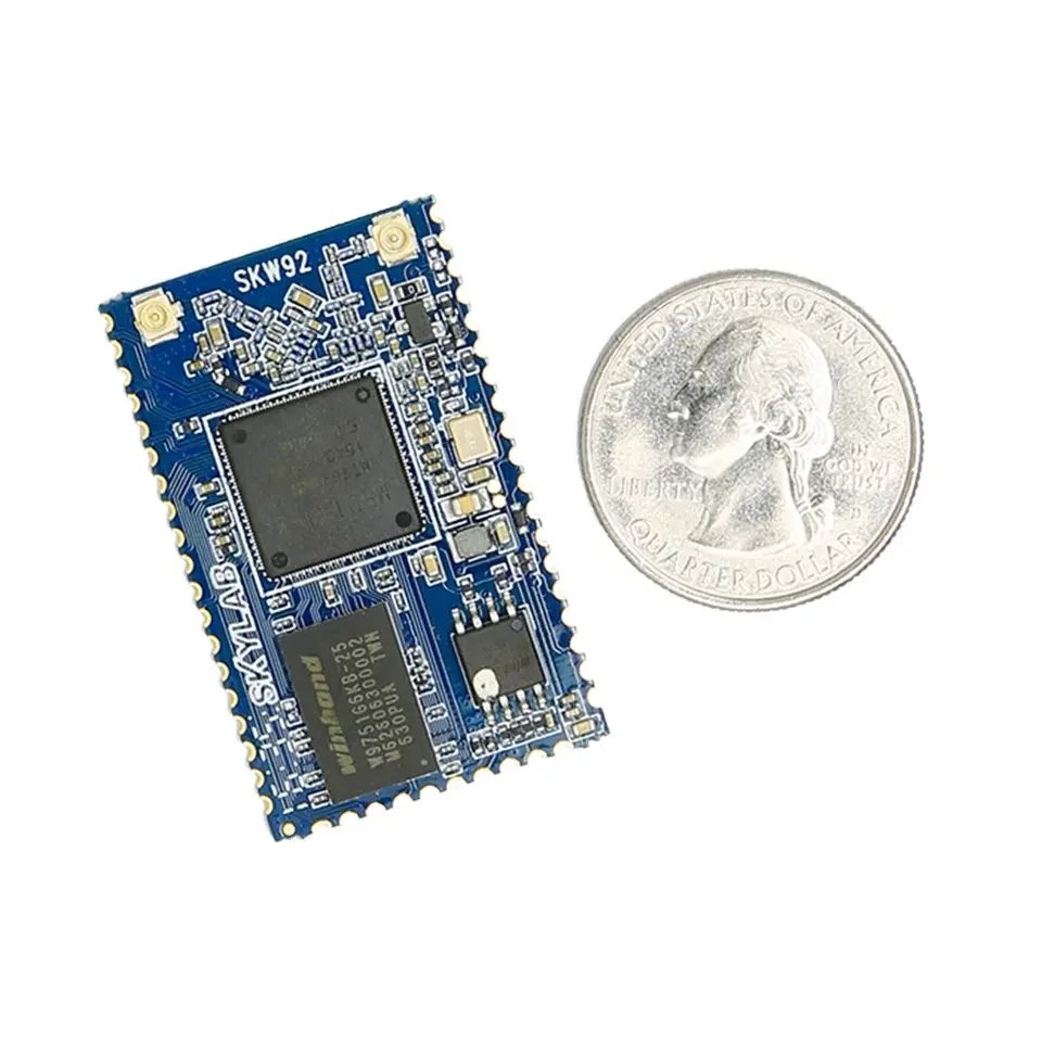 Модуль Wi-Fi точки доступа Wlan Skw92A Spi/I2S/I2C 32 МБ флэш 1024 МБ ОЗУ Openwrt 2T2R Mt7628N