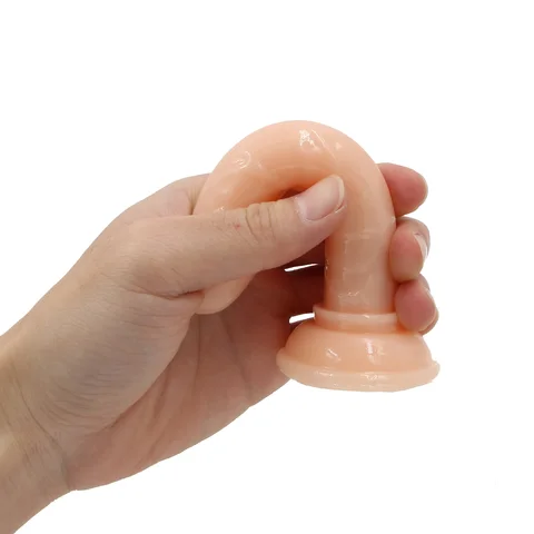 Мини мягкий фаллоимитатор «желе» маленькая искусственная присоска пенис Вагинальный Анальный массажер магазин секс-игрушек для женщин и взрослых