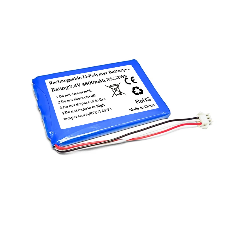 Аккумулятор 7 4 В 4800 мАч для HANTEK DSO1062B DSO1062S DSO1202B |