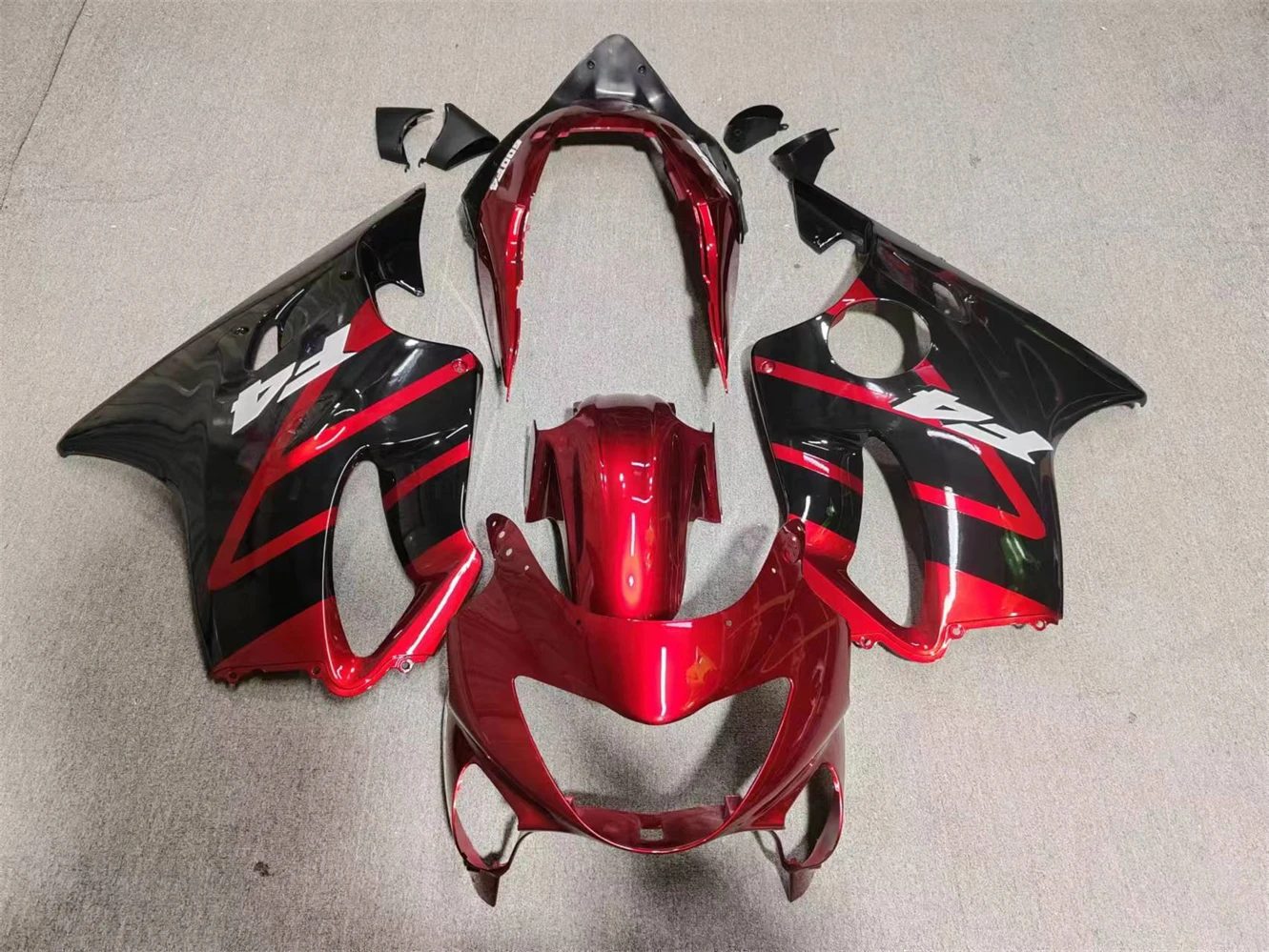 Комплект обтекателей для мотоцикла пластиковый корпус CBR 600 CBR600 CBR600F F4 1999 2000