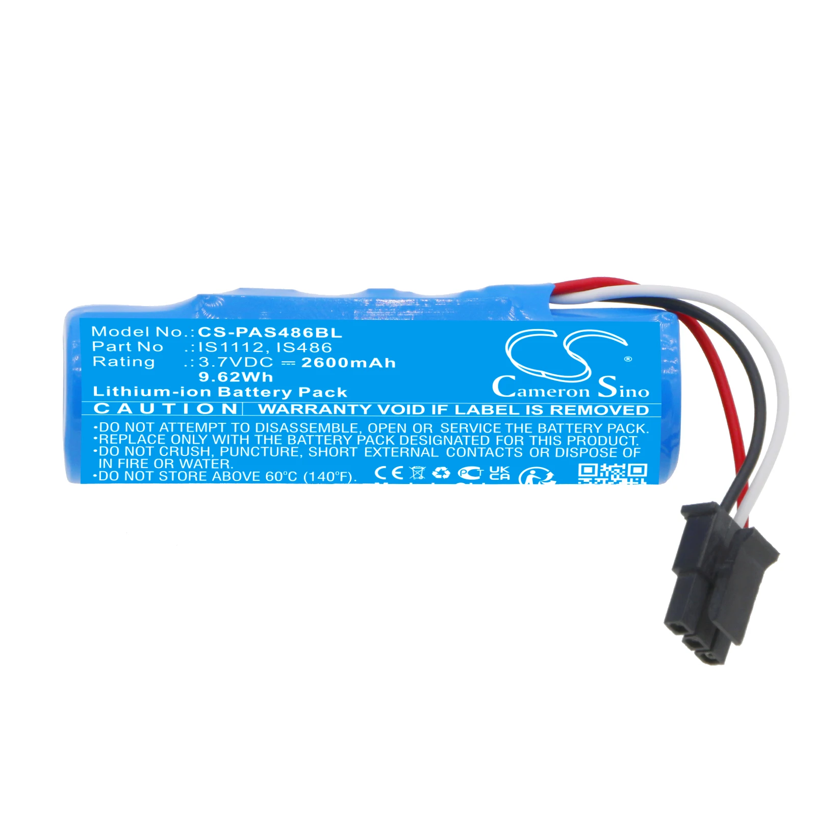 

Cameron Sino 2600mAh Battery For Pax S920 IS1112 IS486