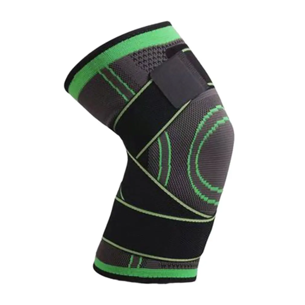 

1 pc Kneecap Wrap Around the Knee Brace Knitted Knee Support Basketball Sports Safety Sportswear Accessories