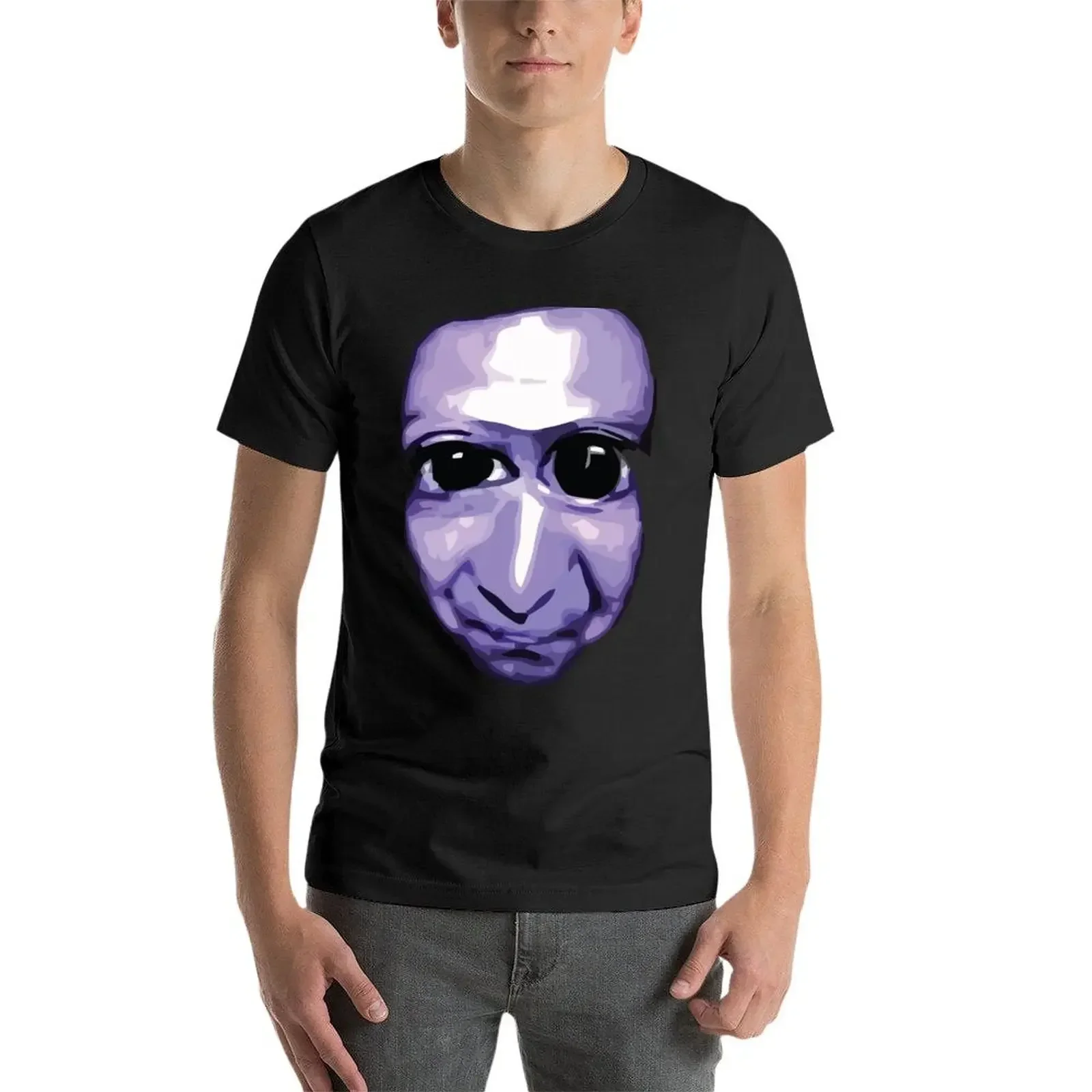 Футболка Ao Oni дизайнерские рубашки синие архивные мужские футболки с рисунком