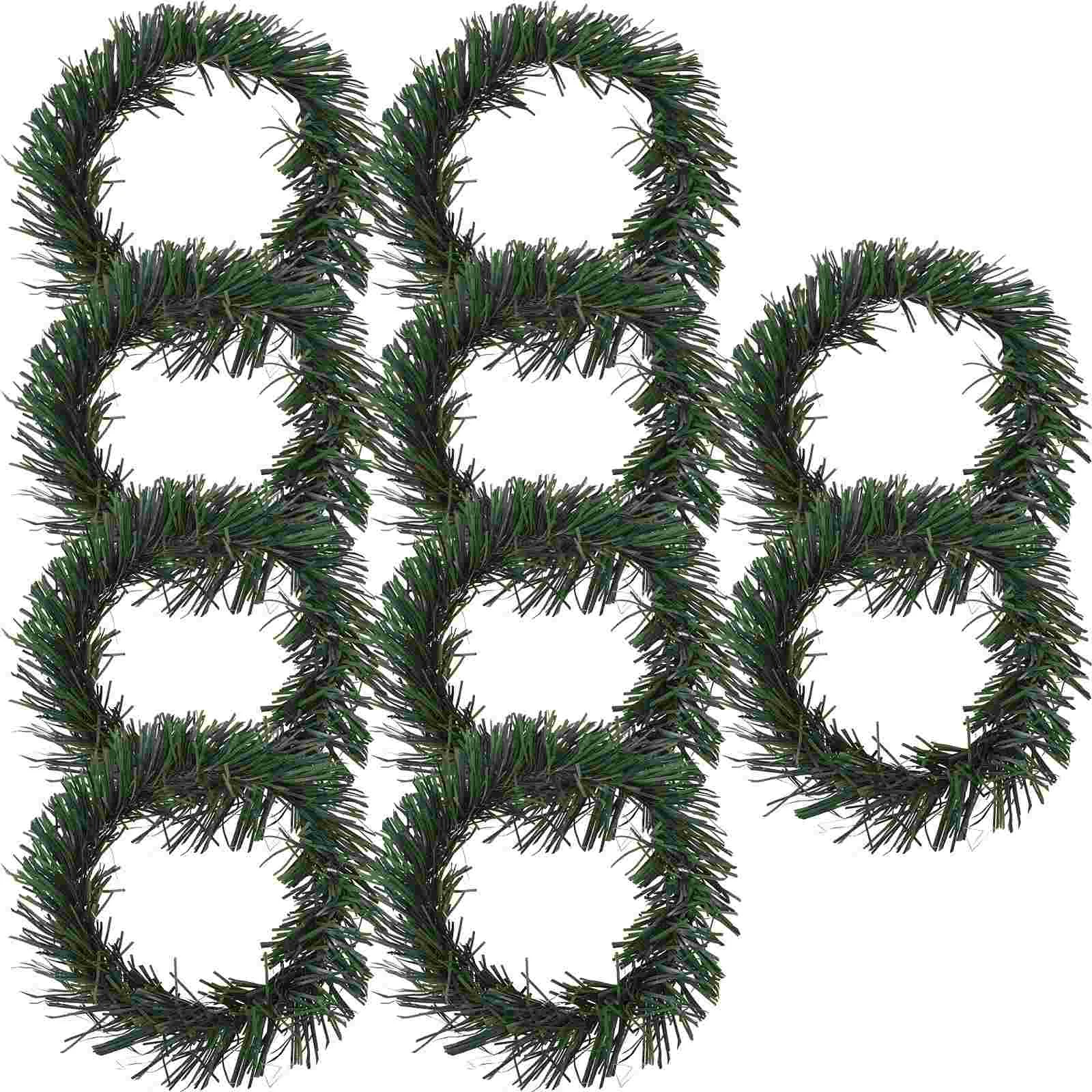

Door Trim Xmas Rings Decorative Ornament Christmas Wreaths Simulated Pine