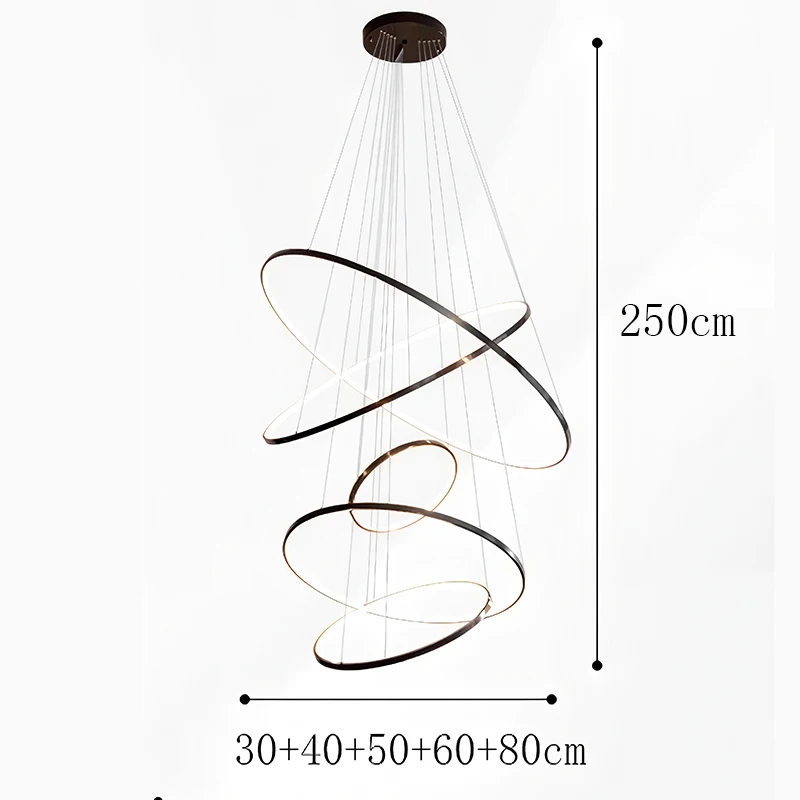 

Скандинавский декор, Подвесная лампа для столовой, комнатное освещение, кольца, потолочная лампа, подвесные лампы для гостиной