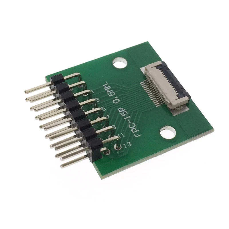 10 шт. FPC/FFC 15P-a-wa гибкая кабельная плата адаптера Двусторонняя от 0 5 мм до 2 54 прямая