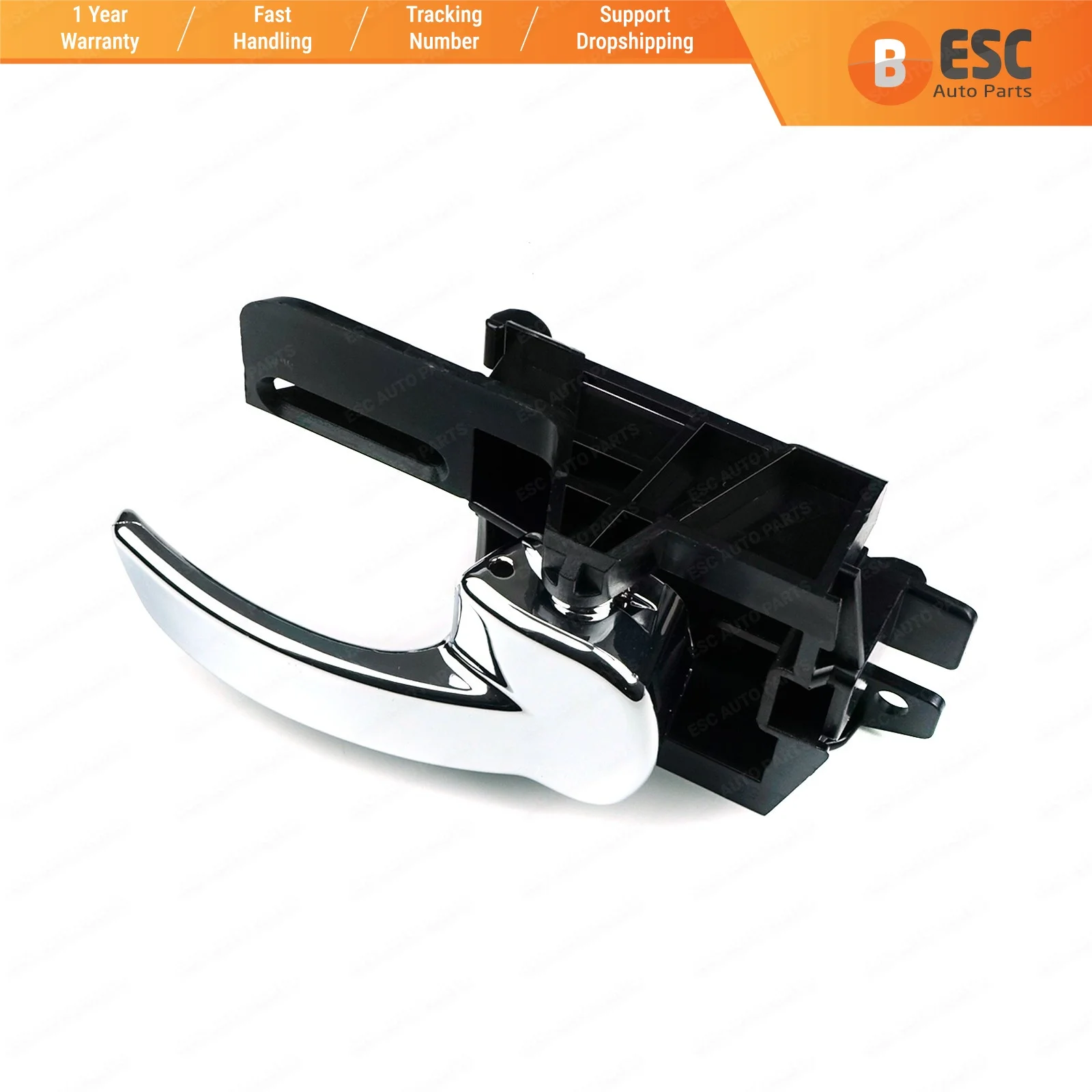 

Для Nissan Qashqai J10 MK1 2006-2013 EDP1103-2 Открыватель внутренней дверной ручки автомобиля хромированный пластиковый правый 80670-JD00E