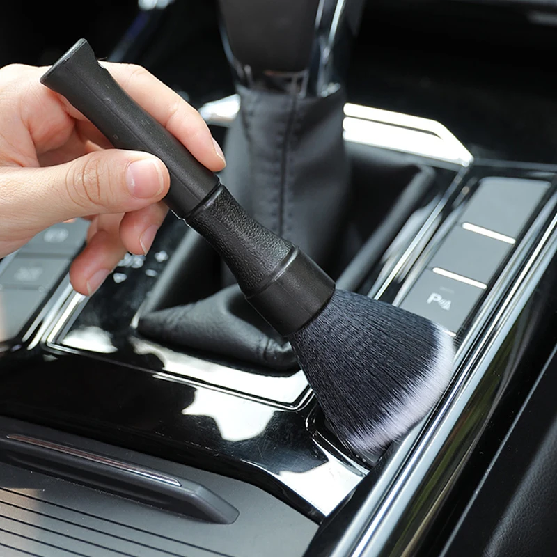

Super Soft Car Detailing Brush with Synthetic Bristles Dash Duster Brush Accessories for Interior Cleaning Scrubbing