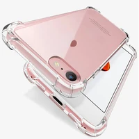 shockproof silicone phone case for iphone 11 7 8 6 6s plus x xr xs 12 pro max se 2020 5 s case transparent protection back cover