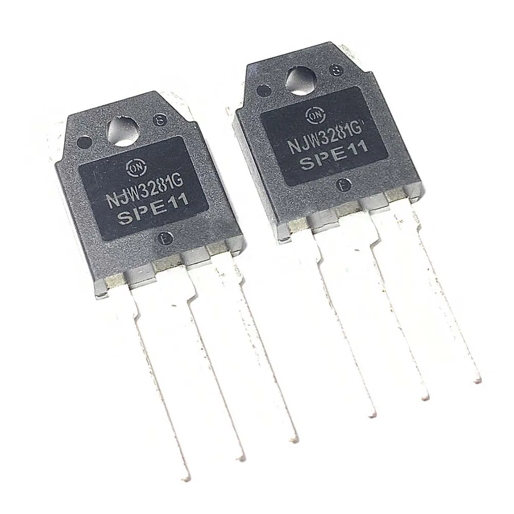 

5pcs/lot 100% New&original In Stock NJW3281G TO-3P 250V 15A