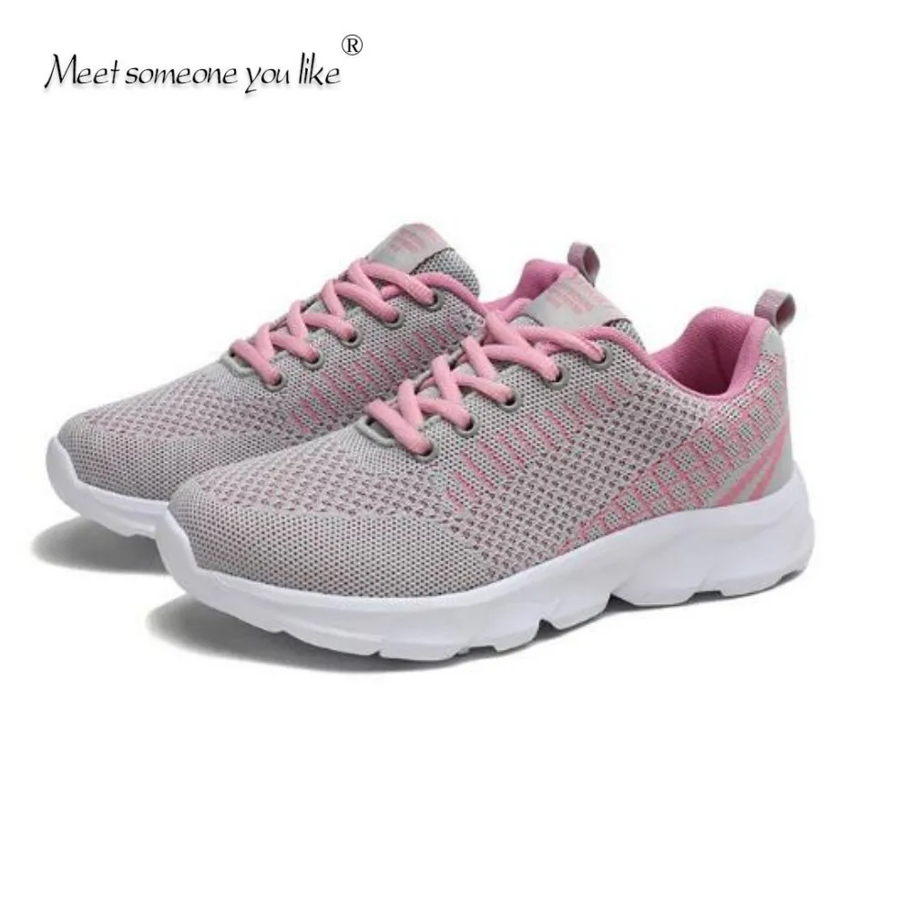 

Sports Shoes Female 2023 New Breathable Mesh Casual Shoes Large Size Women's Shoes Low Help Female Models Single Shoes