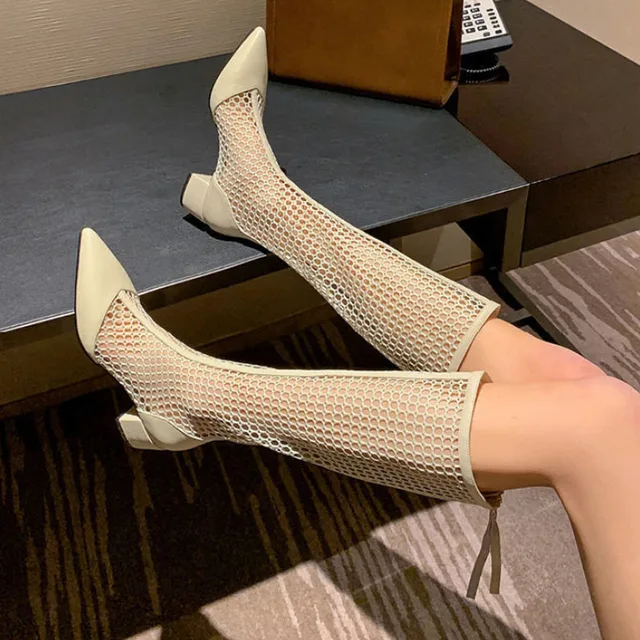 Women 's Summer Boots 2022 Thick Heel 
