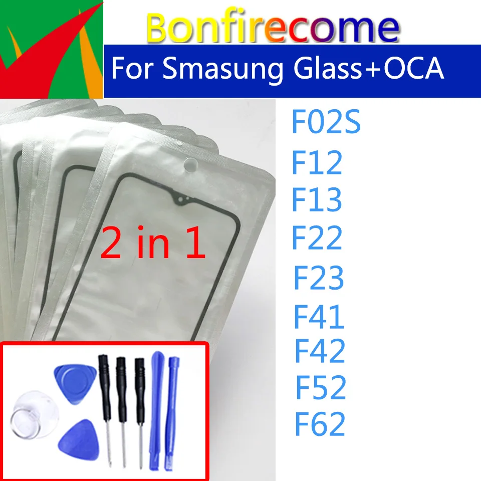 Внешний сенсорный экран для Samsung Galaxy F02s F12 F13 F22 F23 F41 F42 F52 F62