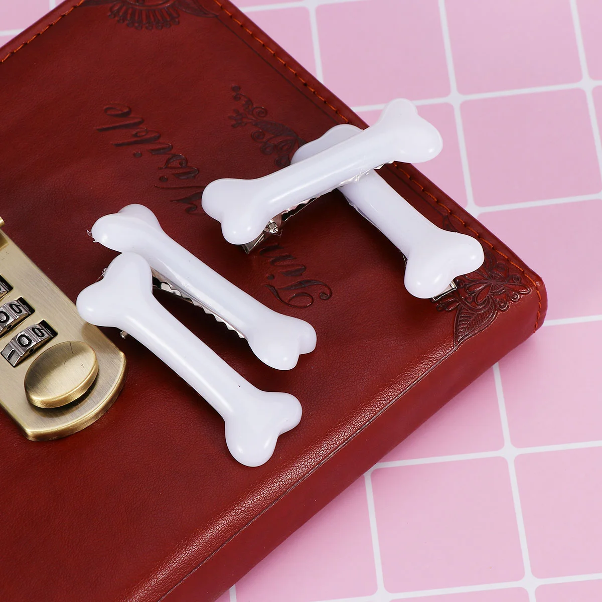 

Hair Dog Bone Clips Bones Accessoriesclip Side Hairpins White Barrette Forband Hailclips Girls Hairpinbarrettes Alligator