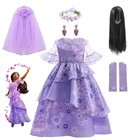 Костюм для косплея enmas Mirabel, детские платья Принцессы Disney, вечернее платье для карнавала вечерние выпускного вечера, одежда для девочек, подарки