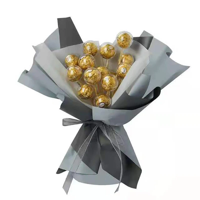 Truffle Liner Flower Candy Box Bouquet Chocolate Ball Holder Case Valentines Day Gift Party Decor