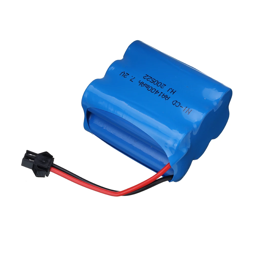 7.2V 1400mAh AA Ni-CD battery pack for RC Toys Cars Boats guns Parts 7.2 v nicd aa 1400 mah 1/5pcs |