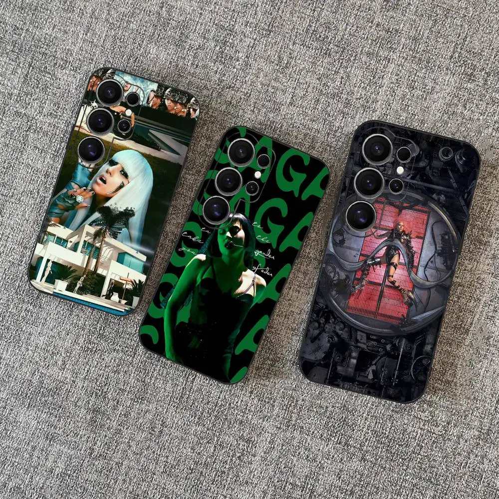 Чехол для телефона Singer L-Lady G-Gaga для Samsung S 24 fe 25 Ultra plus 20 lite 21 30 22 23 24 22 Ultra 5G Fundas (art.: 3920dc144b2b2) - 3920dc144b2b2