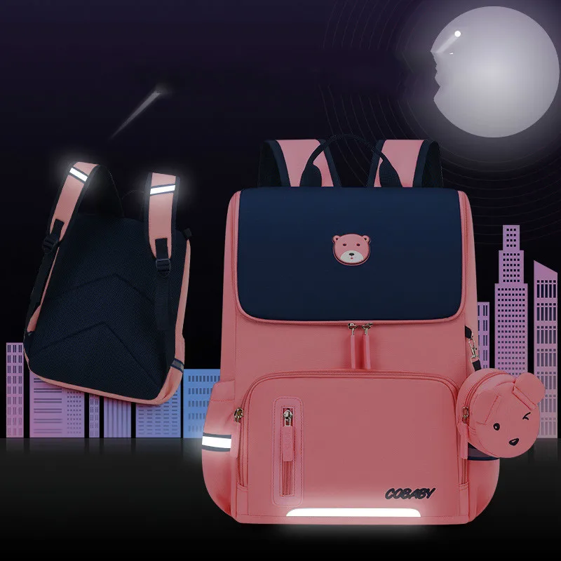 waterproof Children School Bags for Girls Primary school backpack Orthopedic Backpack schoolbag kids book bag Mochila Infantil