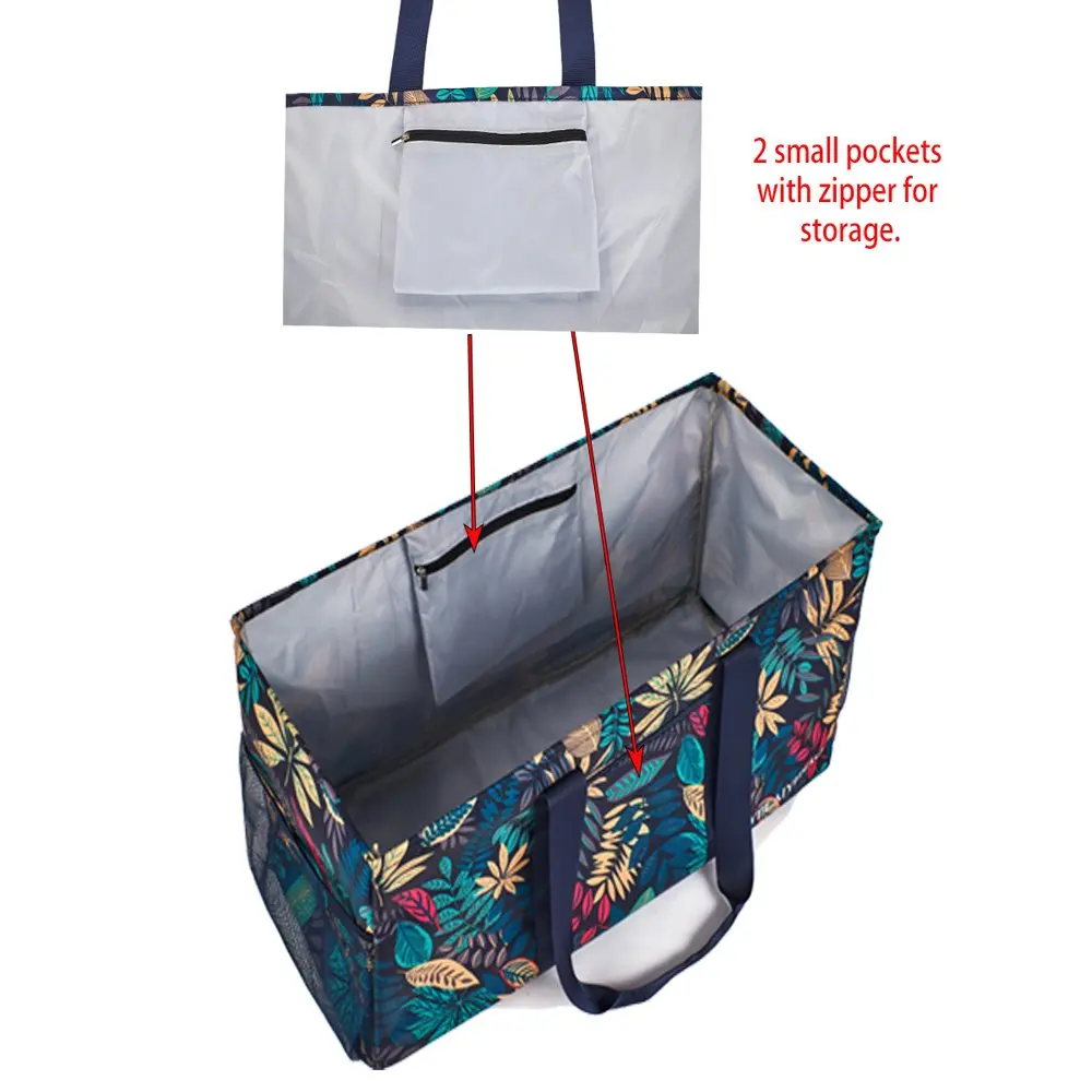 Large Utility Tote Bag  Storage Pool BeachShopping picnic laundry gym and Luggage
