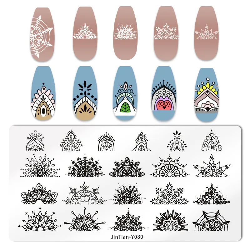

Nail Printing Plate Marble Christmas Snowflake Animal Nail Printing Plate