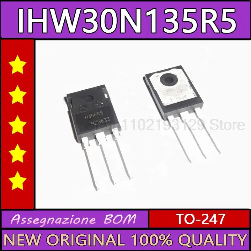 

H30pr5 совершенно новый импортный IGBT 30 А 1350 в ihw30n135r5