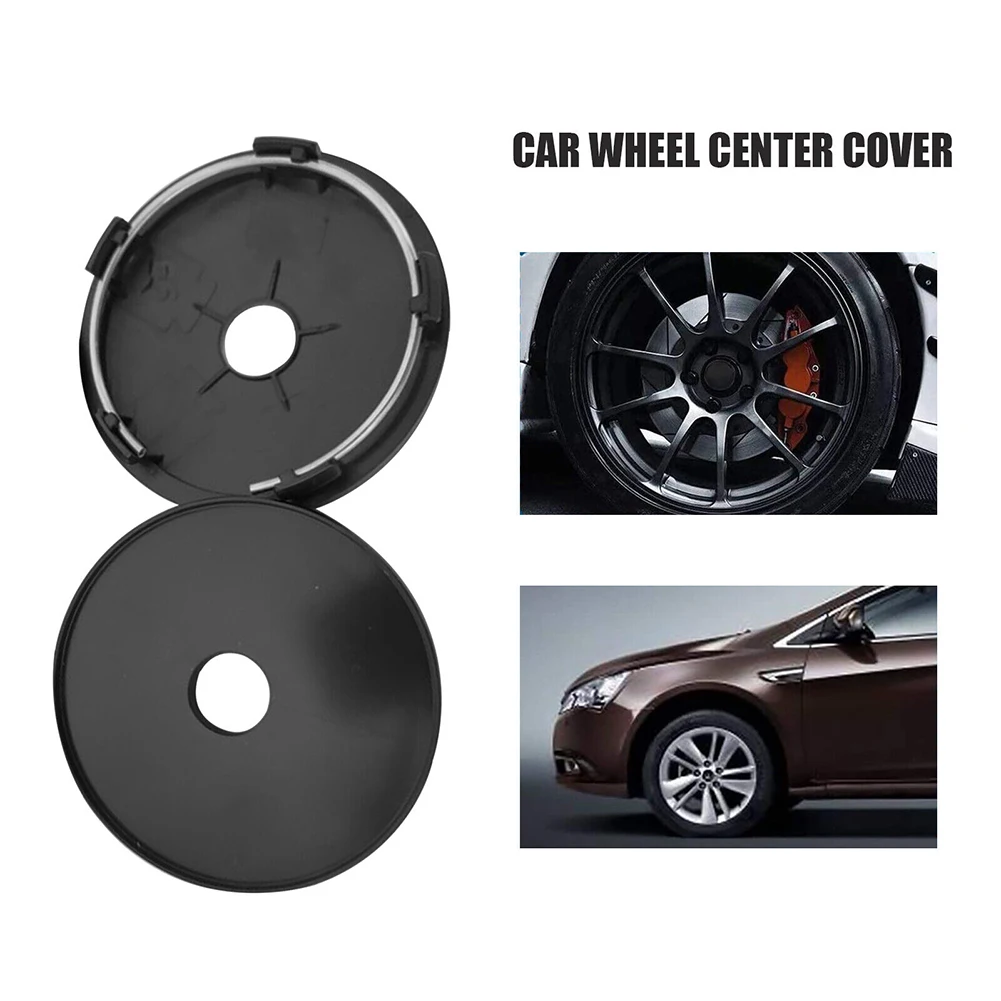 

4pcs X Car Wheel Center Cap 56mmX60mm ABS Plastic Universal Modified Hub Center Cover Electroplating Hub Cover Auto Accessories