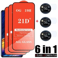 21d tempered glass for poco x3 pro nfc f3 m3 m4 screen protectors for xiaomi redmi note 11 10 9 8 pro 9s 10s 8t 9t 9a 9c glass